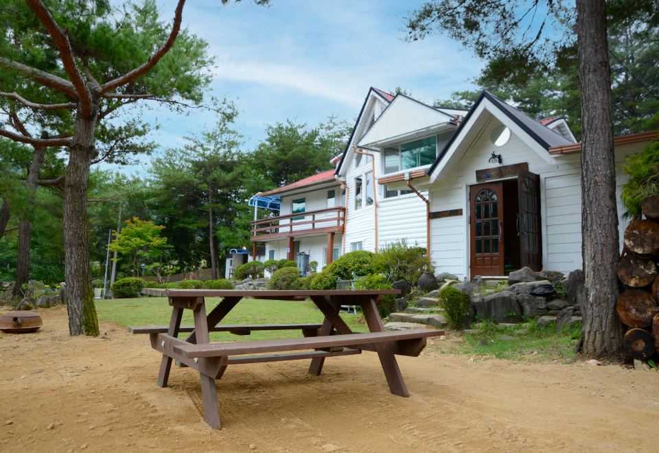 펜션 야경