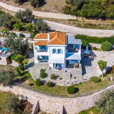 Villa Avaton with Magnificent Sea View and Skopelos Town
