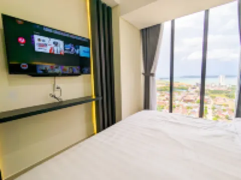 位於巴淡中心的1卧室獨棟房屋-25平方米|帶1個獨立浴室