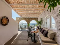 Yalos Hotel Sunset View Mykonos Town Private Rooms