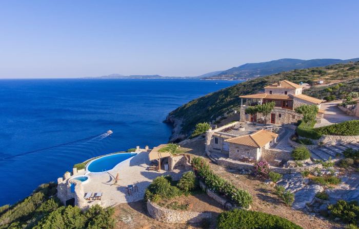 Blue Caves Villas - Exceptional Villas with Private Pools Direct Access to the Sea