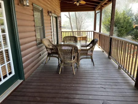 Ms Natalie Cabin on the Lake with Water Trampoline