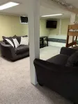 Spacious 5-bedroom house with dock access in welcoming Spirit Lake