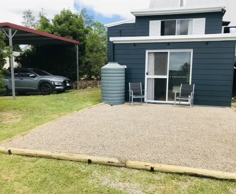 Gorgeous 3 bedroom raked ceiling cabin
