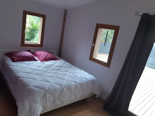 Charming apartment overlooking the river.