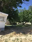 Vintage remodeled 1952 trailer with wonderful views of the mountains.