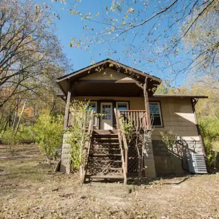 Private bungalow set in the forest