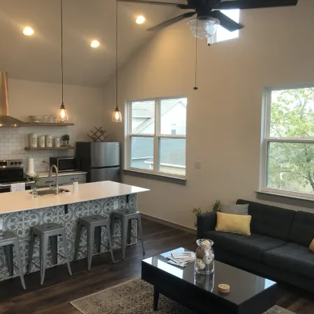 750 Square Feet, 1 Bedroom - Walk to Everything! Great for longer term stays.