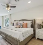 LakeView Villa, lake access, lake view, hot tub, game room, outdoor space