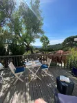 Luxury, self contained, airconditioned studio with private terrace & use of pool