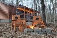 Luxury cabins in the foothills of the Blue Ridge Mountains