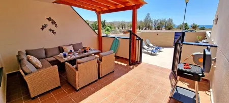 Vacation home CASA LaLaMar in La Lajita, sea view, whirlpool