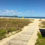 Family-friendly house with dunes, view of ocean, sauna