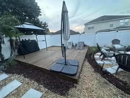 Cozy 3-bedroom in Golf & Gated Community- private pool and firepit