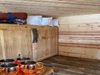 Cowboy Saloon Cabin Hotels in Brown County