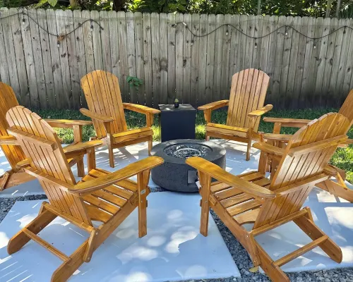 Pool - FirePit - Near South Beach -Wynwood -Design District Hotels in North Miami