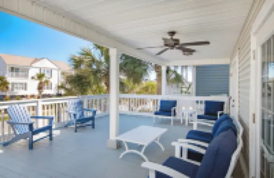 Prvt Home 3 Bedrooms/3 Baths, Sleeps 10, Surfside Bch, SC Just Steps To The Beac