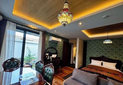 客室 和モダンな温泉旅館 湯布院らんぷの宿の写真