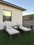 Private Casita w desert landscape and great views.