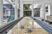 Saltwater Pool and Expansive Game Room - Luxury Haven Hotels in Palm Valley