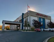 Hampton Inn Danville - parking