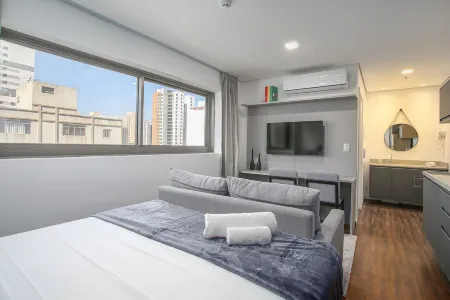 Arte Arquitetura Vila Mariana Отели рядом с достопримечательностью «Ботанический сад Сан-Паулу»