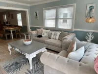Beautifully Renovated 1st Floor Condo - Walk to Beach - Sleeps up to 8