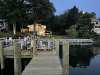 Renovated, Waterfront, Large Private Deep Water Dock, Cowboy Pool, Fire Pit
