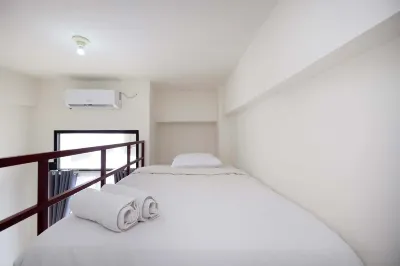 Comfort Studio Room at Dave Apartment Hotel dekat UPN Fakultas Ilmu Kesehatan
