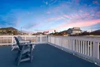 Home with private pool and deck with boat slip