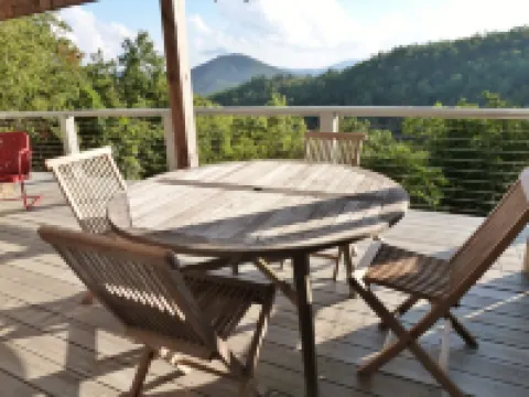 Farside CabinSecluded mountain top getaway with mountain views & rustic charm