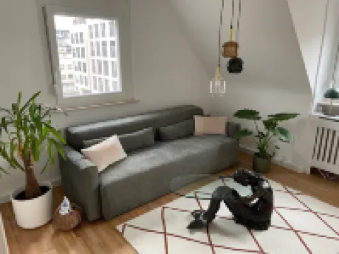 Meerjungfrau: stylish 2-room apartment, central, kitchen, bathroom, living room/bedroom