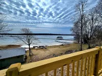 Darling cabin on Lake Huron in the beautiful Les Cheneaux Islands of Cedarville.
