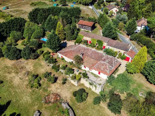 Charming historic barn with pool