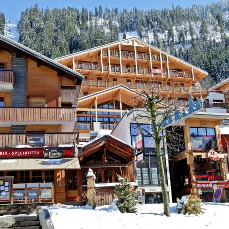 Chatel Ski Apt Near Gondola