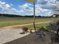 Glamping Tent at Noble Pine Campground