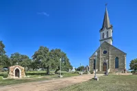 Peaceful Schulenburg Farmhouse w/ Fire Pit & Games - 3-Star