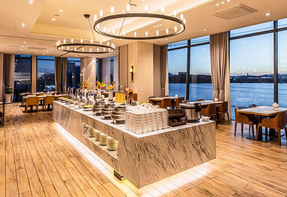 광양 호텔 야경 및 외관