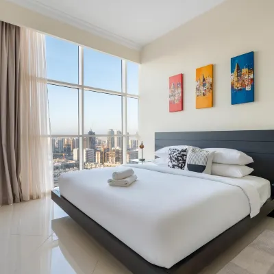 GuestReady - 1 BHK | Breathtaking Skyline Views Отели рядом с достопримечательностью «Комплекс Дубай-Студио-Сити»