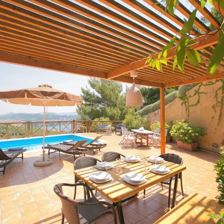 Europa,2Br,2BTH Villa with Private Pool and Stunning Sea Views