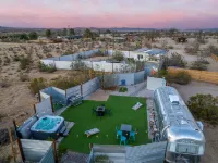 Private Joshua Tree Compound | House + Airstream + Soaking Oasis - 3-Star