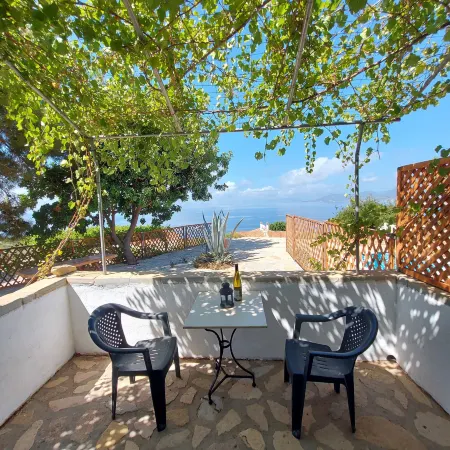 Beautiful House Located on a Hill in Samos Island, 400 m from an Organized Beach