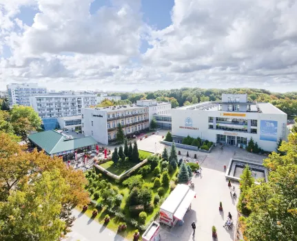 Sanatorium Muszelka Hotels in der Nähe von Strandpromenade Kolberg