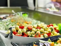 全紅藍飯店 - 早餐