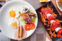 Tanaosri Resort Pranburi - sarapan