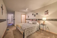Secluded & Rural Frederic Home w/ Barn on 25 Acres