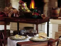Eco-Domaine la Fontaine - Hotel-Spa - 300 m Plage de la Fontaine Aux Bretons - breakfast
