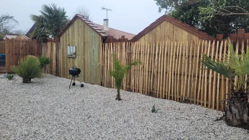 Cosy semi-detached house, terrace 800m from the swimming pool Hotels in Lanton