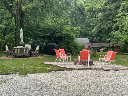 Patoka Lake Campsite very close to lake. a few short minutes to 2 boat ramps.