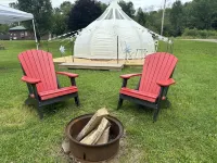 Stargazer Tent on Ischua Creek @ Campground Adventures